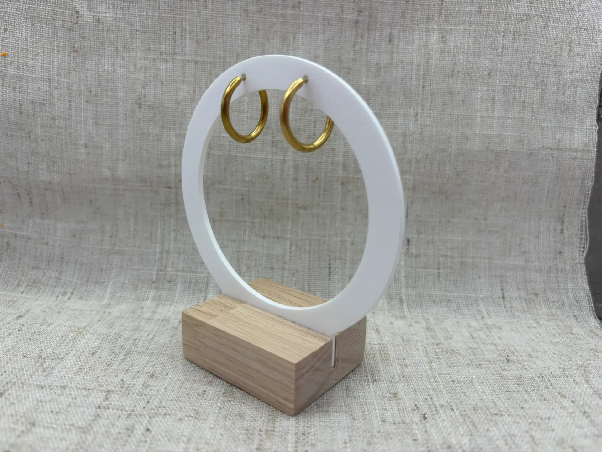 Créoles rondes 21 mm - Or