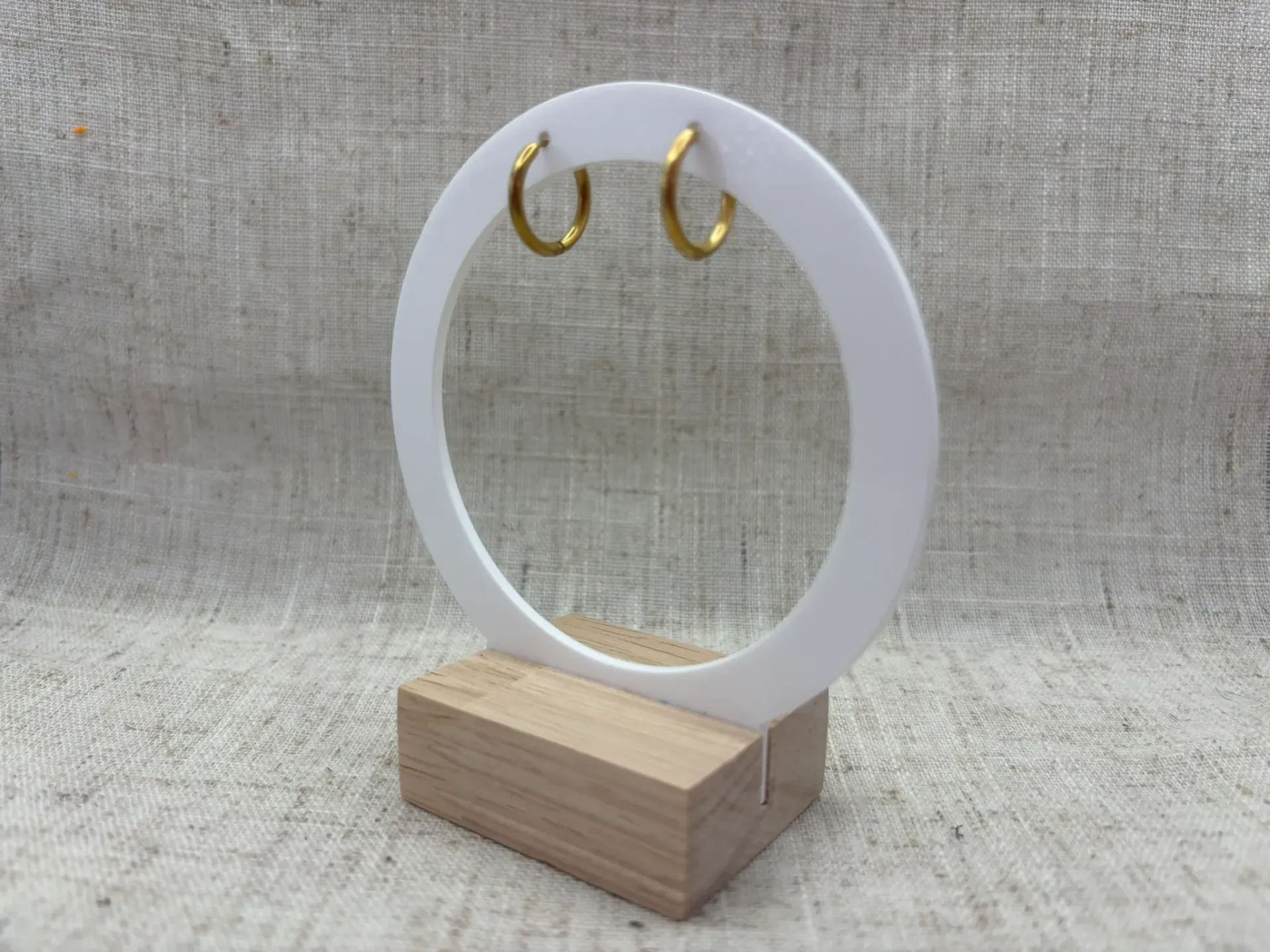 Créoles rondes 16 mm - Or