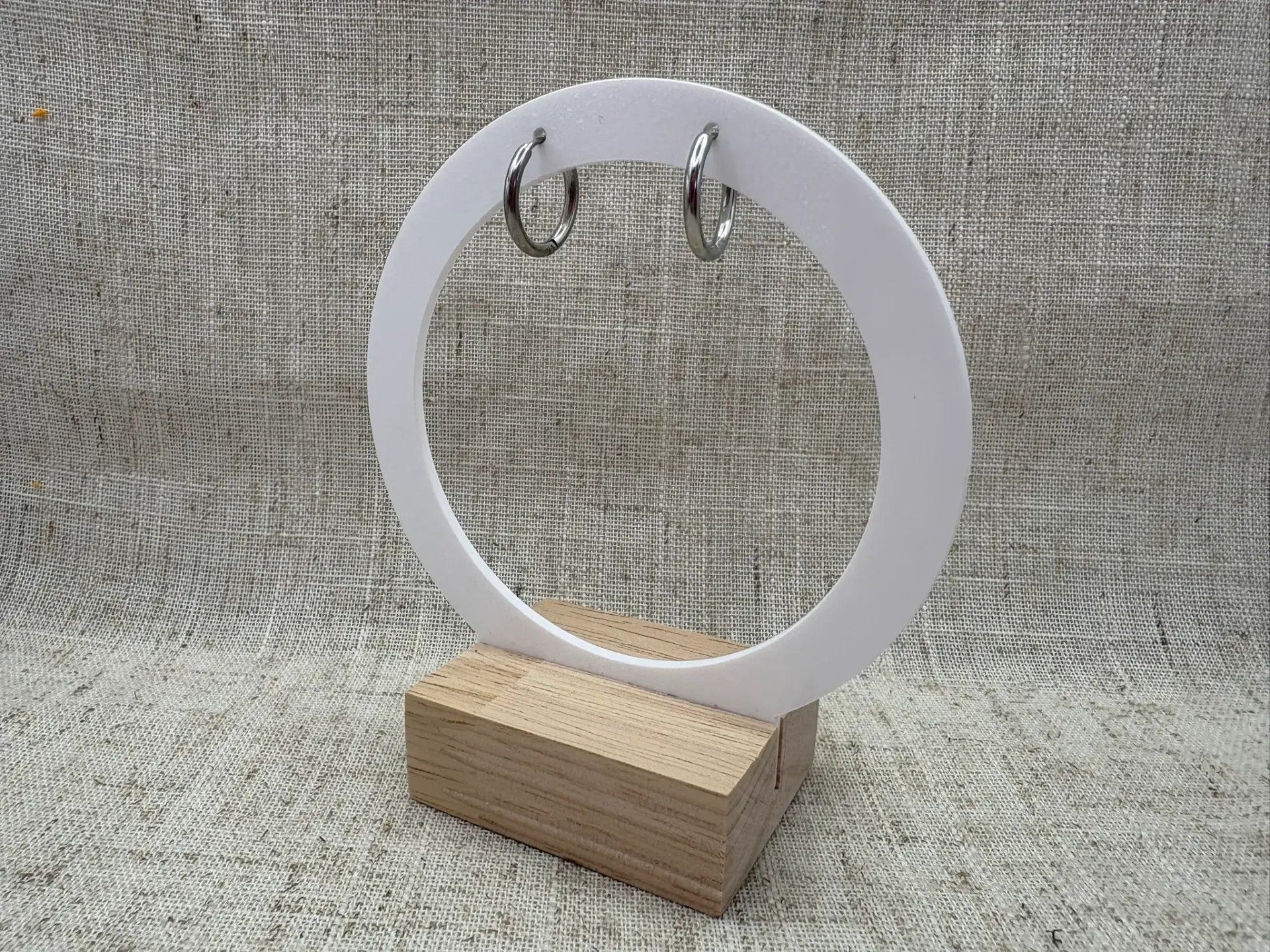 Créoles rondes 16 mm - Argent