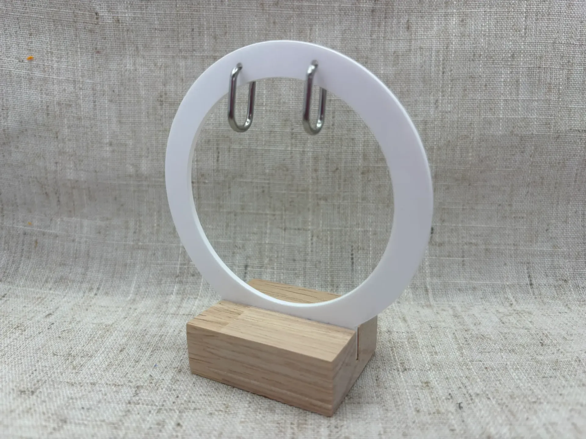 Créoles ovales 19 mm - Argent (Ovales 19 mm (épaisseur 2 mm))